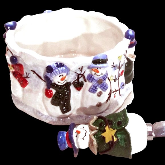 Sonoma Christmas Dip Bowl and Spreader Set , Button Up Dip Mix Set, Dipping Bowl - Picture 2 of 10